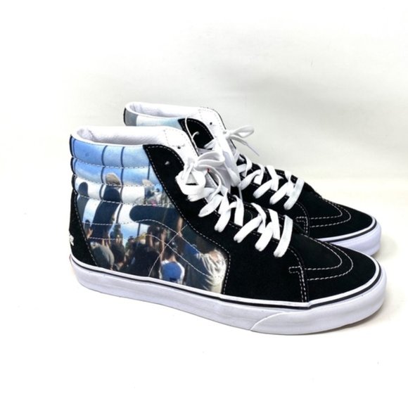 💖MEGA SALE💖VANS SK8-HI MOCA Frances Black Women Suede Canvas VN0A5KRHA55 - Picture 4 of 9